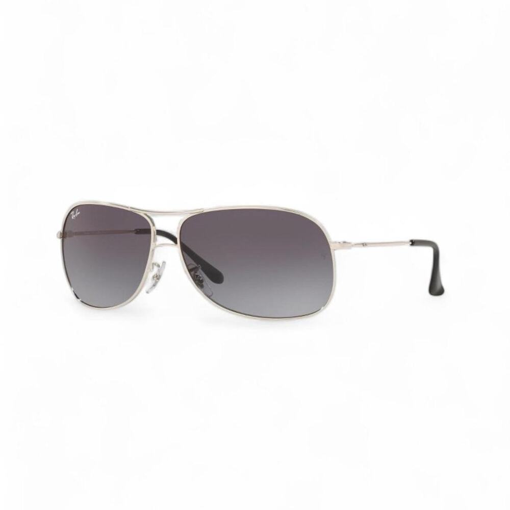 Ray ban silver metal narrow